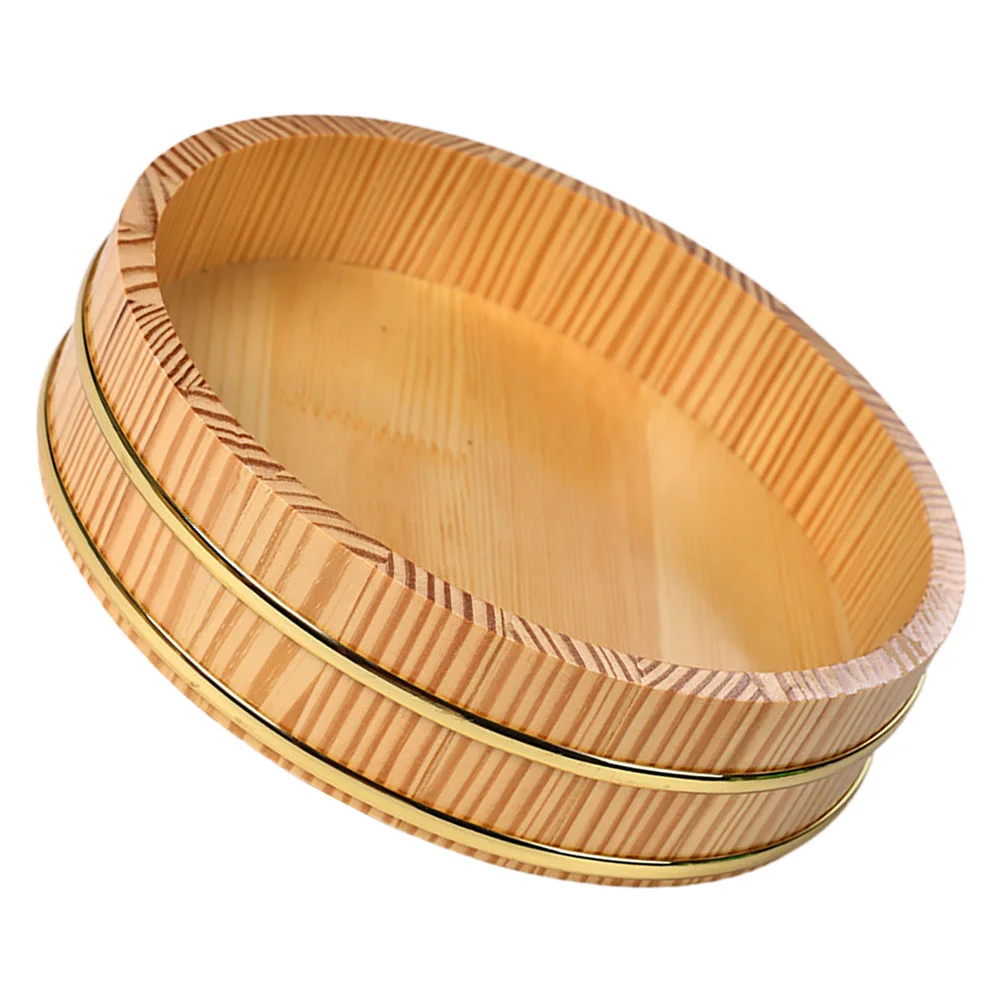 Sushi Bucket Rice Mixing Tub Wooden Bowl Japanese Hangiri Food Container Oke
Sushi Bucket Rice Mixing Tub Wooden Bowl Japanese Hangiri Food Container Oke