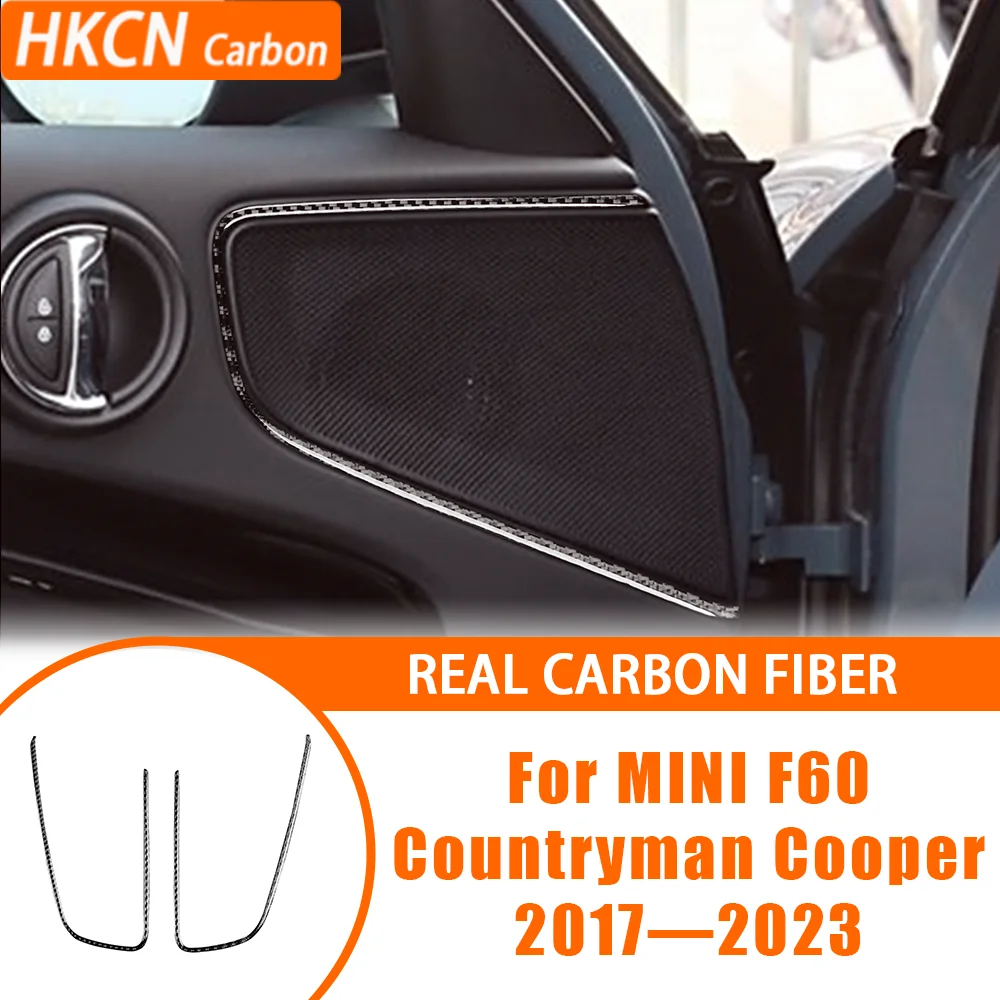 Carbon Fiber Car Accessories Front Door Horn Speaker Frame Interior Cover Tirm Sticker For MINI F60 Countryman Cooper 2017—2023 
Carbon Fiber Car Accessories Front Door Horn Speaker Frame Interior Cover Tirm Sticker For MINI F60 Countryman Cooper 2017—2023