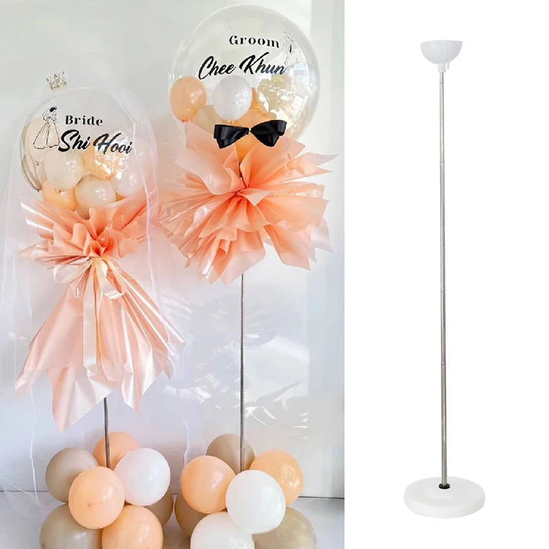 1set Balloon Telescopic Rod Stand For Wedding Birthday Baby Shower Party Supplies Valentine's Day Decor Plastic Balloon Column
1set Balloon Telescopic Rod Stand For Wedding Birthday Baby Shower Party Supplies Valentine's Day Decor Plastic Balloon Column