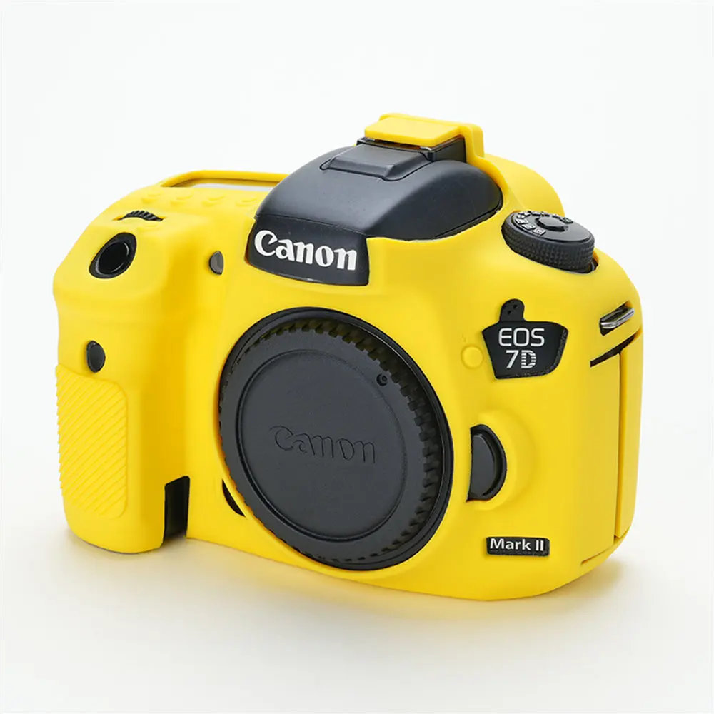 Soft Silicone Armor Camera Body Cover Case For Canon EOS 7D Mark II 7D2 Rubber Protection Camera Bag
Soft Silicone Armor Camera Body Cover Case For Canon EOS 7D Mark II 7D2 Rubber Protection Camera Bag