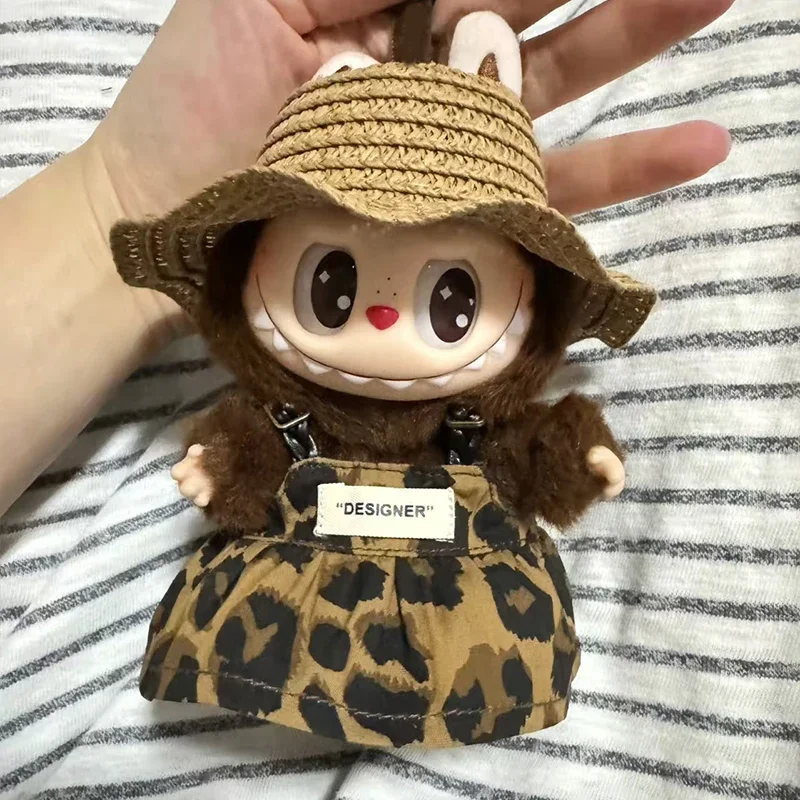 Suitable For Labubu15-17cm First Second Third Generation Universal Cloth Fashion Cool Leopard Pattern Dolls Clothes Dress Hat
Suitable For Labubu15-17cm First Second Third Generation Universal Cloth Fashion Cool Leopard Pattern Dolls Clothes Dress Hat
