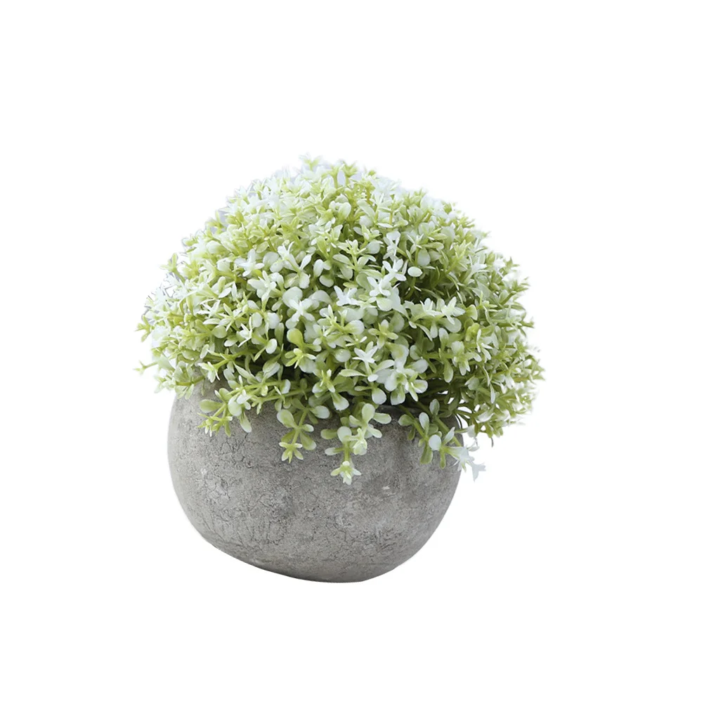 Fake Flower Grass Vintage Decorative Bonsai White Desktop Decoration Simulation Pot Culture Decorative Bonsai Desktop Decoration
Fake Flower Grass Vintage Decorative Bonsai White Desktop Decoration Simulation Pot Culture Decorative Bonsai Desktop Decoration