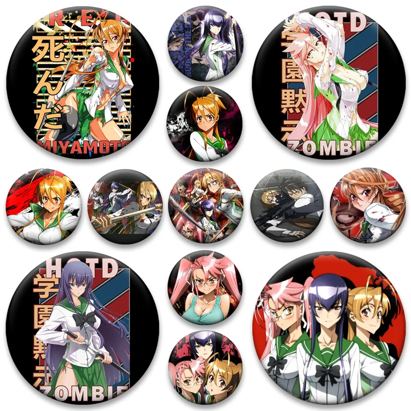 Anime Highschool of The Dead Brooch Round Pin Komuro Takashi,Miyamoto Rei,Busujima Saeko,Takagi Sayaf Badge Bag Accessories Gift
Anime Highschool of The Dead Brooch Round Pin Komuro Takashi,Miyamoto Rei,Busujima Saeko,Takagi Sayaf Badge Bag Accessories Gift