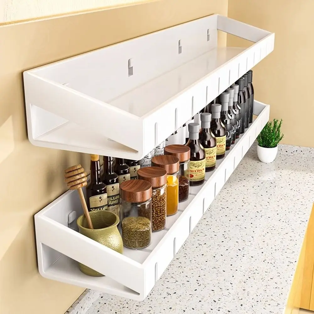 Carbon Steel Spice Storage Rack Wall Mounted Non-Punching Seasoning Bottle Storage Shelf Space Saving Large Capacity
Carbon Steel Spice Storage Rack Wall Mounted Non-Punching Seasoning Bottle Storage Shelf Space Saving Large Capacity