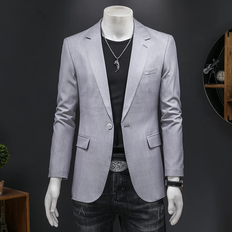 Men's High-Quality Spring Fashion Business Suit 2024 Casual Solid Color Single-breasted West Coat with Double Slits for Youth
Men's High-Quality Spring Fashion Business Suit 2024 Casual Solid Color Single-breasted West Coat with Double Slits for Youth