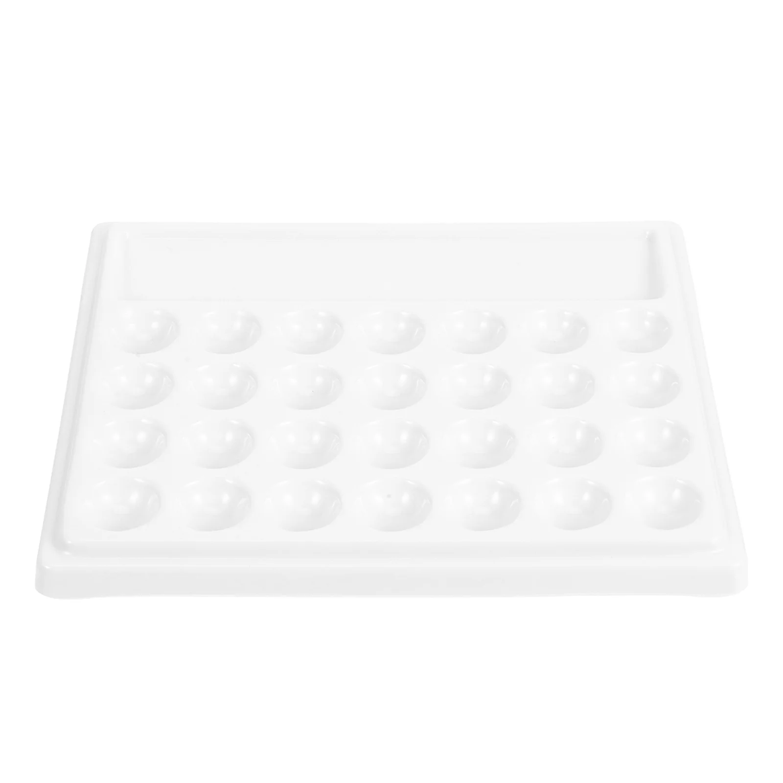 Round Paint Palette Child White Spray Tray Multi Hole Color Pallet 185X15cm Anti-Ceramic Imitation Porcelain Mixer Plate
Round Paint Palette Child White Spray Tray Multi Hole Color Pallet 185X15cm Anti-Ceramic Imitation Porcelain Mixer Plate