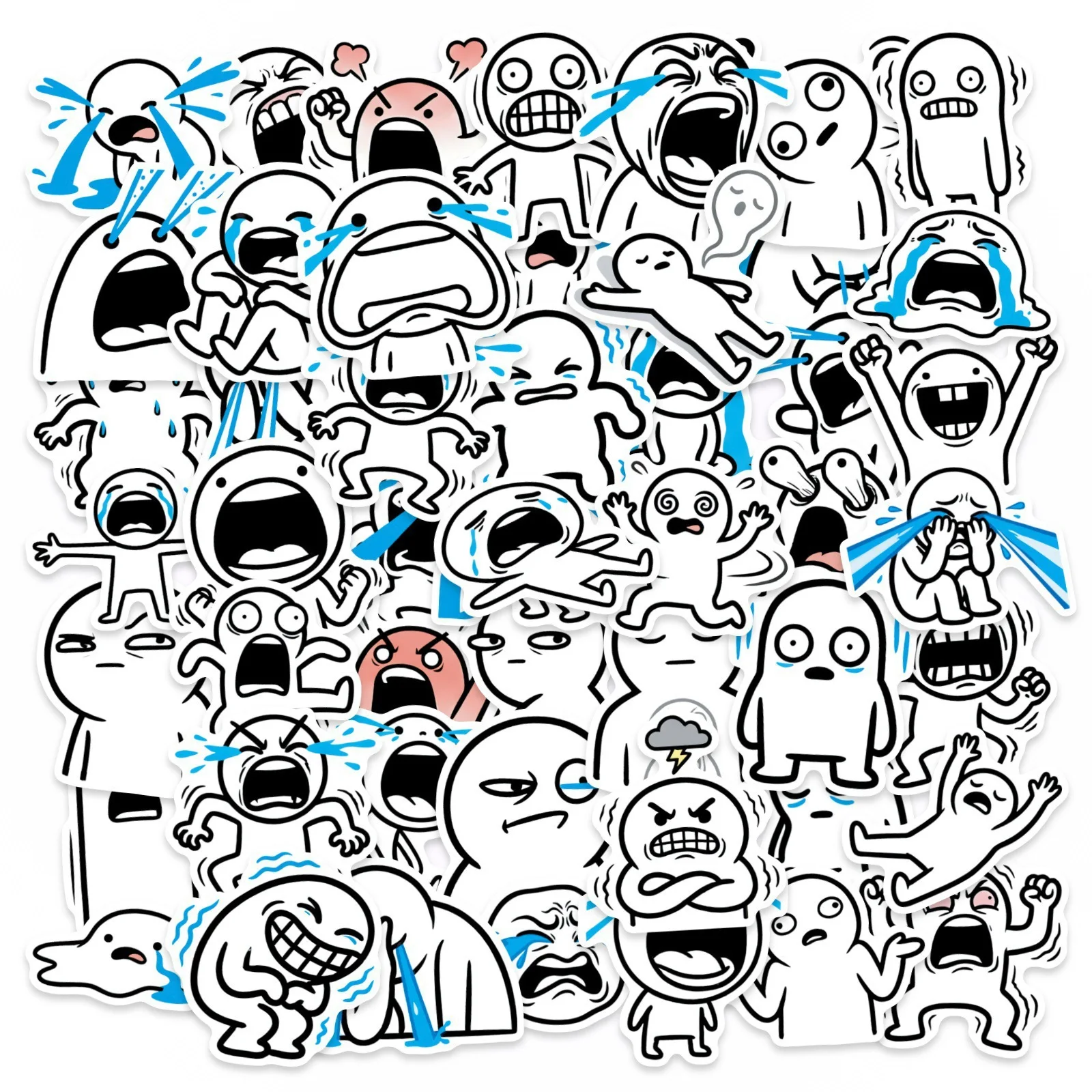 10/30/50PCS Demonic Emotions Funny Quirky Anime Stickers Kawaii DIY Toys Car Guitar Luggage Suitcase Decals Graffiti Sticker
10/30/50PCS Demonic Emotions Funny Quirky Anime Stickers Kawaii DIY Toys Car Guitar Luggage Suitcase Decals Graffiti Sticker