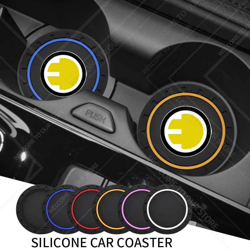 2PCS For Plug EV LOGO Mini Cooper S F57 F56 R58 R59 PVC Silicone Car Coaster Water Cup Slots Non-Slip Pad Drink Mat Accessories
2PCS For Plug EV LOGO Mini Cooper S F57 F56 R58 R59 PVC Silicone Car Coaster Water Cup Slots Non-Slip Pad Drink Mat Accessories