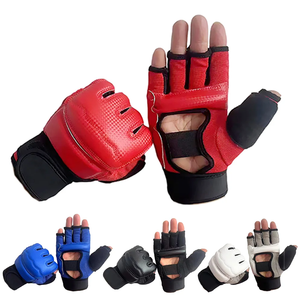 Half Finger Boxing Gloves MMA Training Gloves Palm Protection for Kickboxing Taekwondo Karate Muay Thai Adults Kids Athletes
Half Finger Boxing Gloves MMA Training Gloves Palm Protection for Kickboxing Taekwondo Karate Muay Thai Adults Kids Athletes