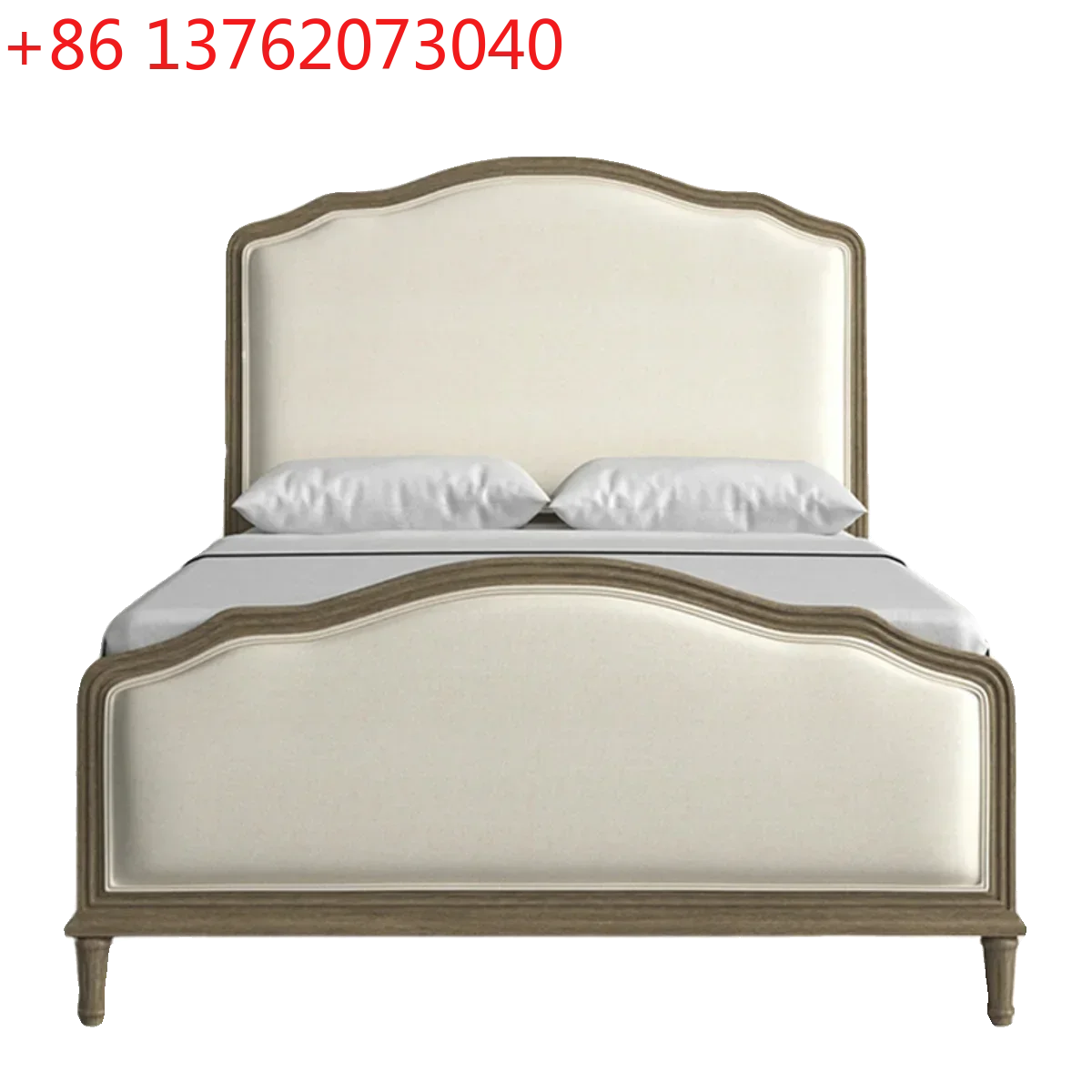 American country cotton and linen ash wood bed retro 1 double bed solid wood
American country cotton and linen ash wood bed retro 1 double bed solid wood