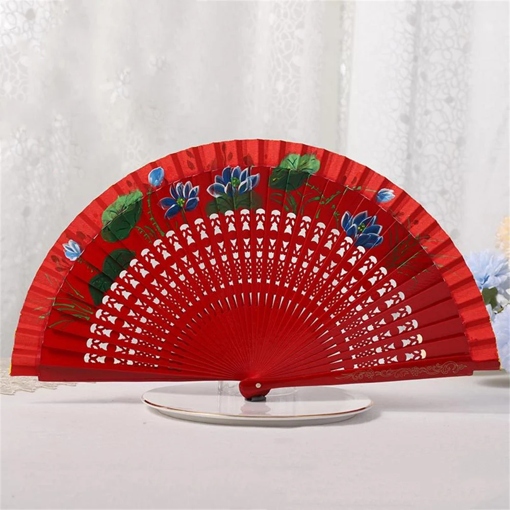 Summer Lady Folding Fan Dance Performance Wooden Fans Old-Fashioned Hand Fan Home Decor Wedding Gift for Guest
Summer Lady Folding Fan Dance Performance Wooden Fans Old-Fashioned Hand Fan Home Decor Wedding Gift for Guest