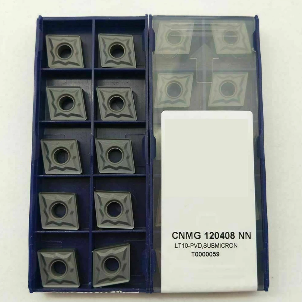 10pcs CNMG120408-NN Insert Carbide Excellent Performance Finishing High Grip Manual Hand Inspection Indexable Inserts
10pcs CNMG120408-NN Insert Carbide Excellent Performance Finishing High Grip Manual Hand Inspection Indexable Inserts