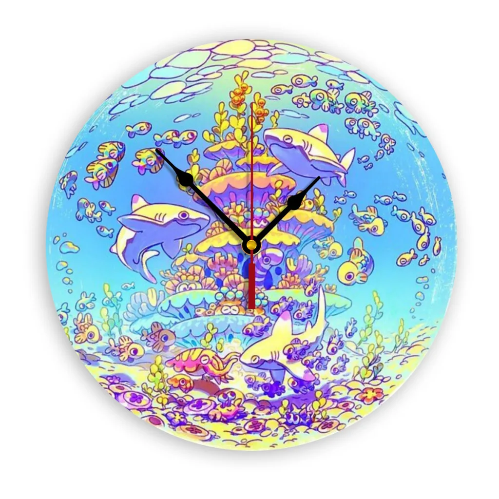 Shark Sanctuary Wall Clock Modern 3D for Home Office Hotel Restaurant School Decoration
Shark Sanctuary Wall Clock Modern 3D for Home Office Hotel Restaurant School Decoration