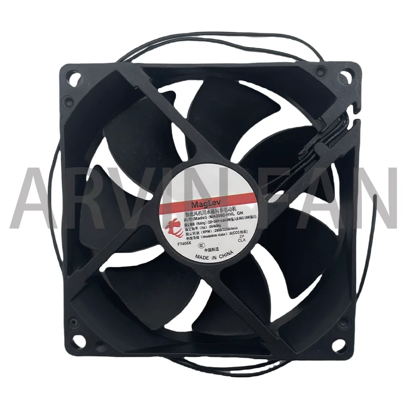 Brand New MA2092-HVL.GN 9cm 92mm Fan 92x92x25mm AC220V~240V 4.6W 2900/3000rpm AC Cooling Fan For Cabinet
Brand New MA2092-HVL.GN 9cm 92mm Fan 92x92x25mm AC220V~240V 4.6W 2900/3000rpm AC Cooling Fan For Cabinet