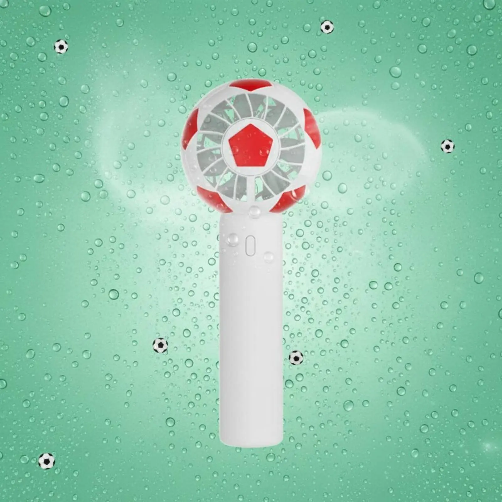 Soccer Ball Handheld Fan Quiet Soccer Ball Fan Cooling Gadget Lightweight Portable Device Long Battery Life for Outdoor
Soccer Ball Handheld Fan Quiet Soccer Ball Fan Cooling Gadget Lightweight Portable Device Long Battery Life for Outdoor
