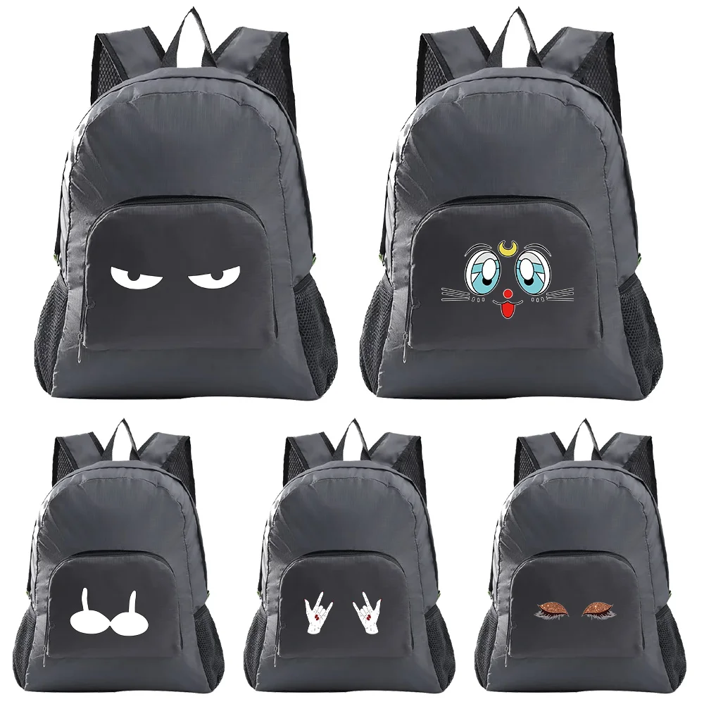 Fashion Simple Hiking Ultra-light Travel Sports Storage Backpack Printed Lightweight Folding Backpack.
Fashion Simple Hiking Ultra-light Travel Sports Storage Backpack Printed Lightweight Folding Backpack.