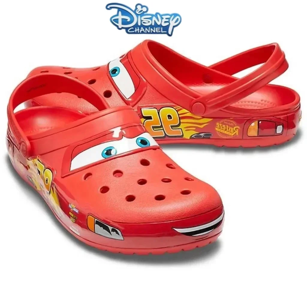 НОВИНКА!! Mcqueens однотонные непромокаемые тапочки Disney Pixar уличные сандалии с молниями повседневная дышащая обувь из ЭВА с запахом на щиколотке подарки
НОВИНКА!! Mcqueens однотонные непромокаемые тапочки Disney Pixar уличные сандалии с молниями повседневная дышащая обувь из ЭВА с запахом на щиколотке подарки