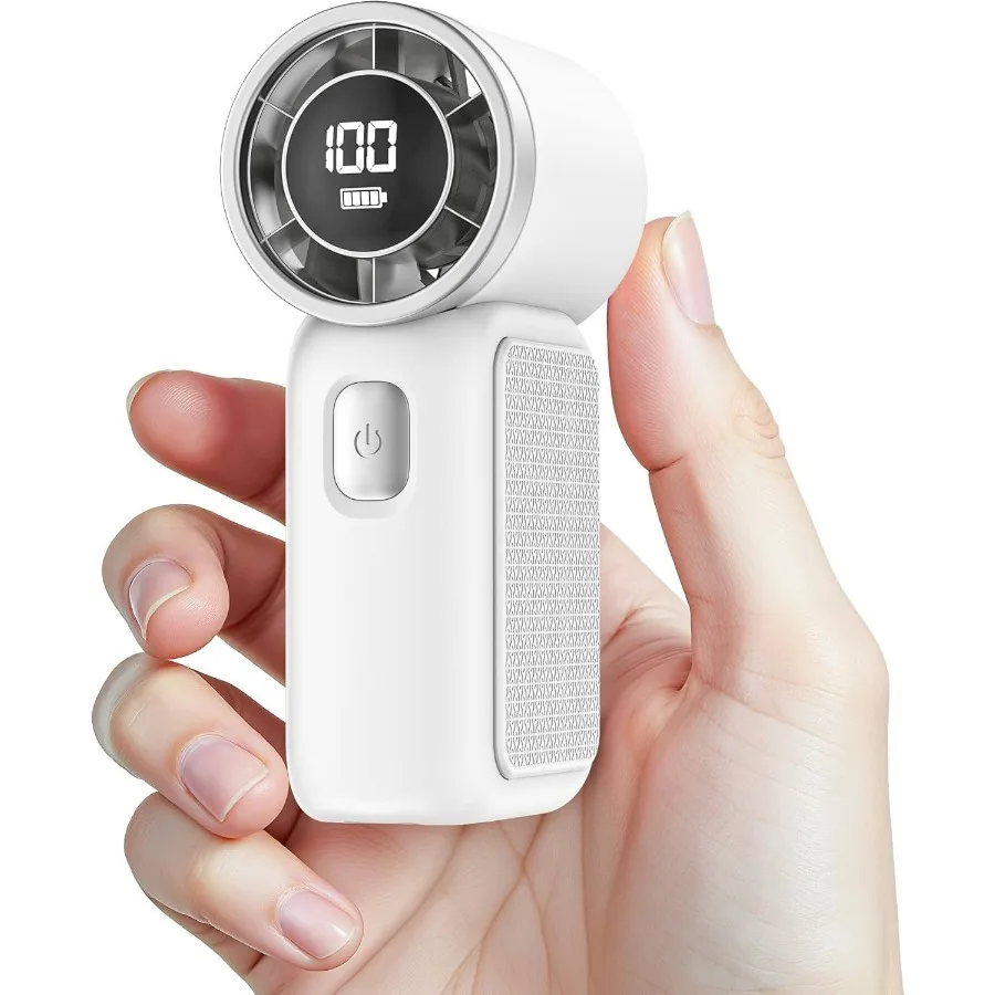 Portable Handheld Mini Fan, 6 Gear Wind, Hand Small Travel Personal Held Fans, Rechargeable Turbo Fan, Gifts for Women Men, for
Portable Handheld Mini Fan, 6 Gear Wind, Hand Small Travel Personal Held Fans, Rechargeable Turbo Fan, Gifts for Women Men, for
