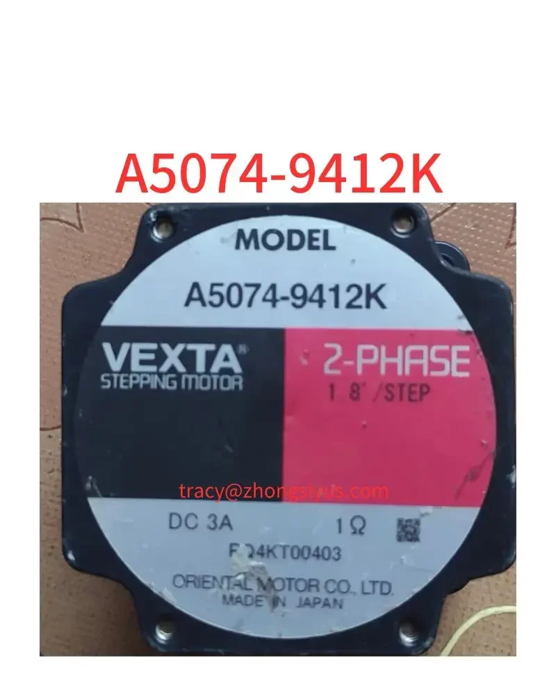 Used stepping motor A5074-9412K
Used stepping motor A5074-9412K
