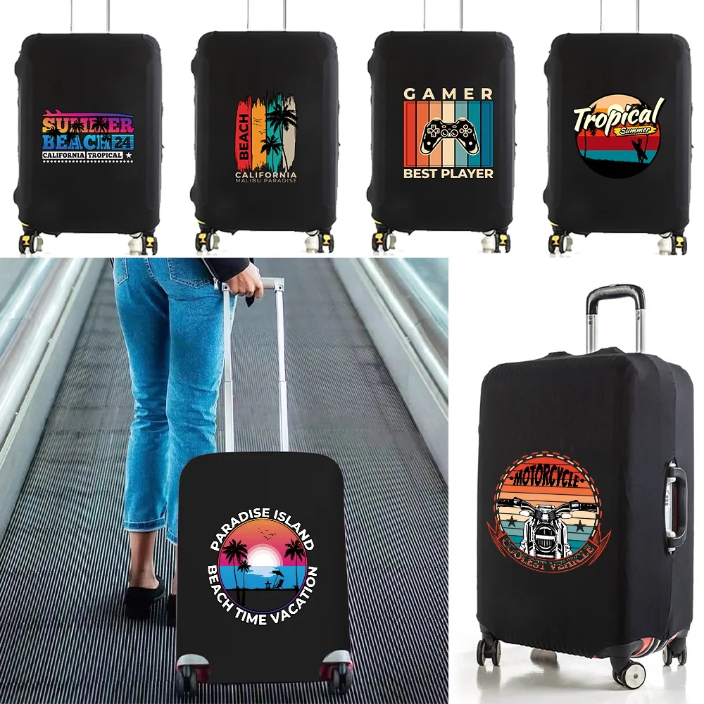 Travel Essentials Luggage Protective Cover for 18-28 Inch Traveling Accessories Trolley Bag Elastic Suitcase Case Holiday Print
Travel Essentials Luggage Protective Cover for 18-28 Inch Traveling Accessories Trolley Bag Elastic Suitcase Case Holiday Print