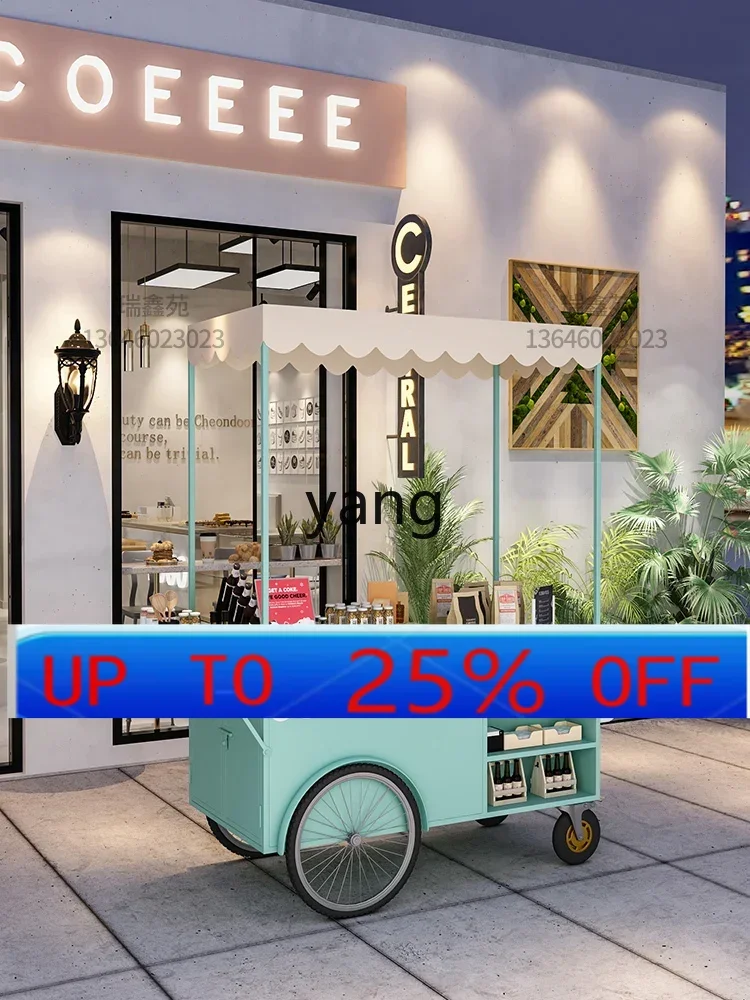 CX stall trolley commercial coffee shop milk tea hand push stall food street snack cart
CX stall trolley commercial coffee shop milk tea hand push stall food street snack cart