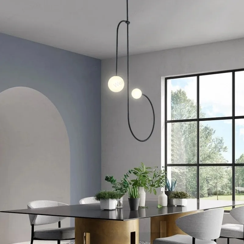 Geometric Chandelier Nordic Arc Suspension Pendant Lamp Ceiling Hanging Fxiture for Living Dining Room Kitchen
Geometric Chandelier Nordic Arc Suspension Pendant Lamp Ceiling Hanging Fxiture for Living Dining Room Kitchen