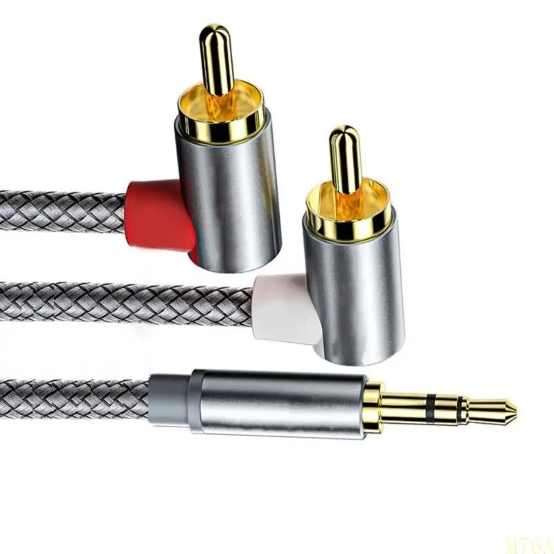 Золотая пластина 3,5 мм Вспомогательный до 2RCA кабель от 3,5 мм до 2RCA для повышения качества звука Универсальная устройства
Золотая пластина 3,5 мм Вспомогательный до 2RCA кабель от 3,5 мм до 2RCA для повышения качества звука Универсальная устройства