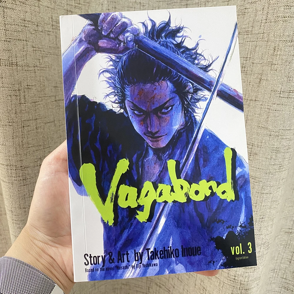 New Books Anime Vagabond Volume 3 Miyamoto Musashi Japanese Teen Mystery Romance English Comic Book Manga Book English Version
New Books Anime Vagabond Volume 3 Miyamoto Musashi Japanese Teen Mystery Romance English Comic Book Manga Book English Version