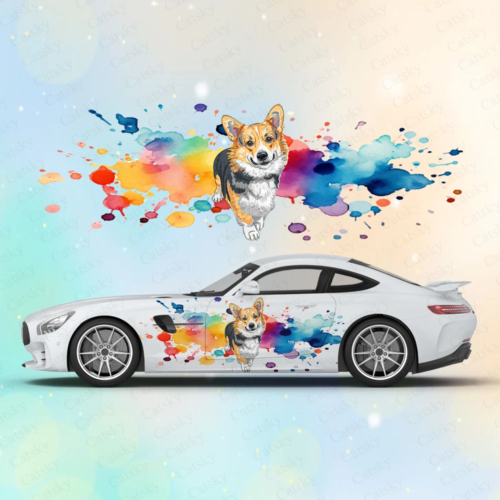 Welsh Corgi Colorful Large Car Stickers and Decals Car Body Stickers Car-Side Decals Waterproof Car Vinyl Stickers for Truck SUV
Welsh Corgi Colorful Large Car Stickers and Decals Car Body Stickers Car-Side Decals Waterproof Car Vinyl Stickers for Truck SUV
