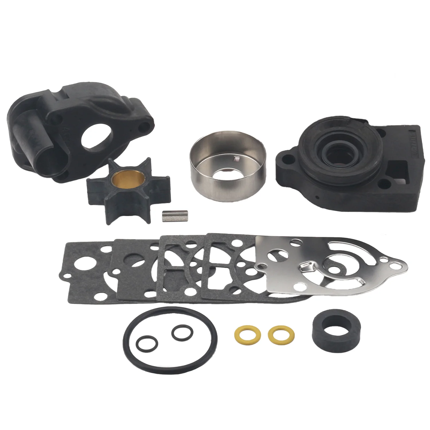 46- 77177A3 Replace for Mercury 30HP 35HP 40HP 45HP 50HP 60HP 70HP Sea Water Pump Rebuild Service Kit 0509033 0775453
46- 77177A3 Replace for Mercury 30HP 35HP 40HP 45HP 50HP 60HP 70HP Sea Water Pump Rebuild Service Kit 0509033 0775453