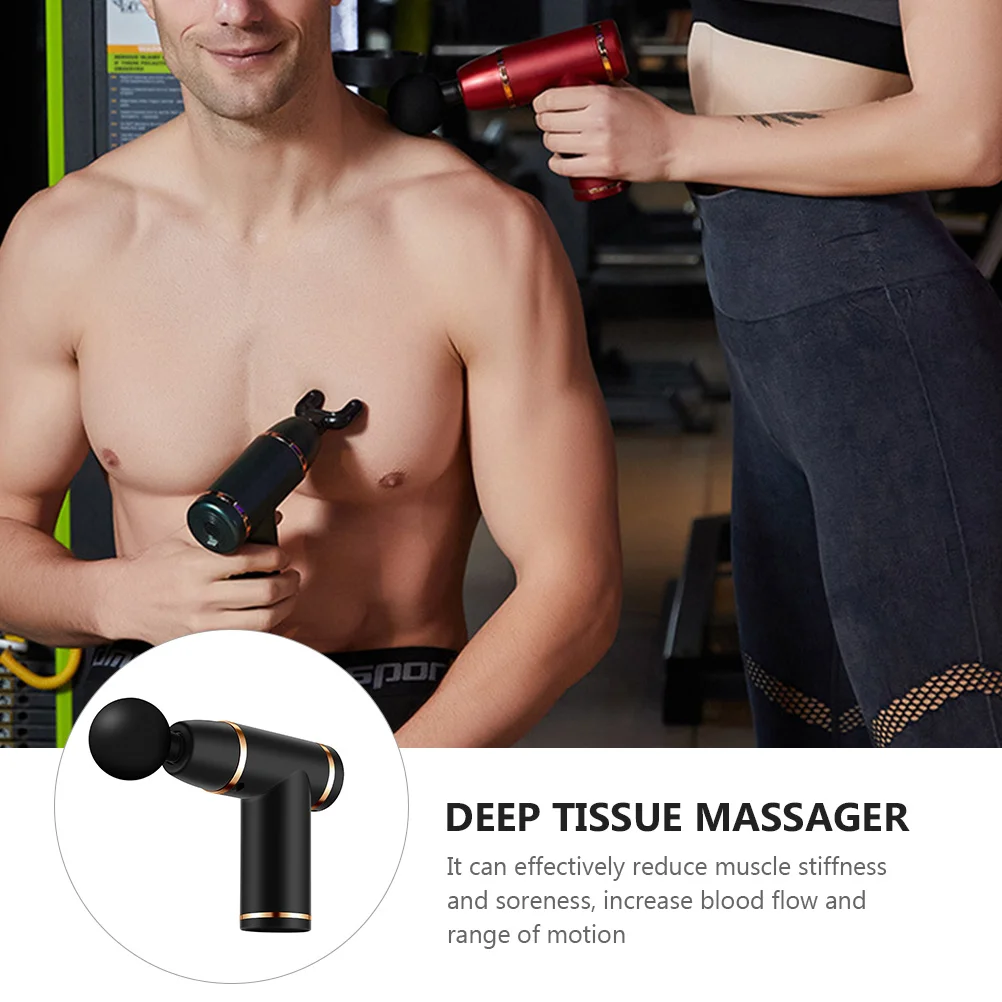 Fascia Gun Massage Tool Deep Tissue Pain Relief Muscle Relaxor Fitness Equipment Arms Waist Back Neck Spine Percussion
Fascia Gun Massage Tool Deep Tissue Pain Relief Muscle Relaxor Fitness Equipment Arms Waist Back Neck Spine Percussion