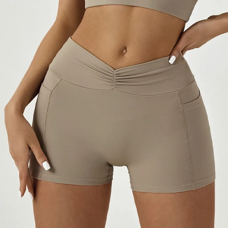 Tight Fitting Hip Yoga Shorts Pockets Women High Waisted Fitness Outdoor Leggings Scrunch Lifting Yoga Biker Shorts
Tight Fitting Hip Yoga Shorts Pockets Women High Waisted Fitness Outdoor Leggings Scrunch Lifting Yoga Biker Shorts