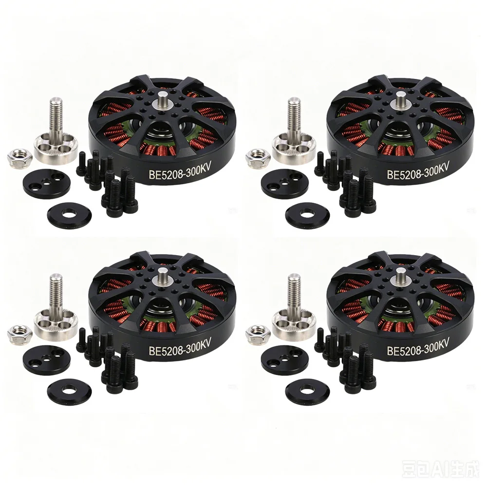 4pcs/lot Angel BE5208 300KV 3-6S Lipo Brushless Motor For FPV Drone/Multi-Rotor Parts
4pcs/lot Angel BE5208 300KV 3-6S Lipo Brushless Motor For FPV Drone/Multi-Rotor Parts