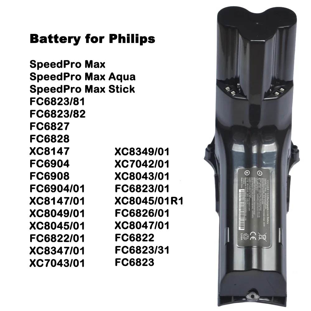 Аккумулятор для пылесоса Philips XC8049/01, XC8147, XC8147/01, XC8347/01, XC8349/01, Philips IBD034GA IP822,1BD0346A
Аккумулятор для пылесоса Philips XC8049/01, XC8147, XC8147/01, XC8347/01, XC8349/01, Philips IBD034GA IP822,1BD0346A