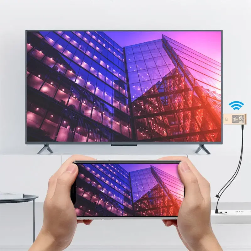 Dual System ios android 2x2 Wireless Wifi Wired 2.4GHz USB TV Stick Dongle MiraScreen Receiver for HDMI Miracast HDTV Display
Dual System ios android 2x2 Wireless Wifi Wired 2.4GHz USB TV Stick Dongle MiraScreen Receiver for HDMI Miracast HDTV Display