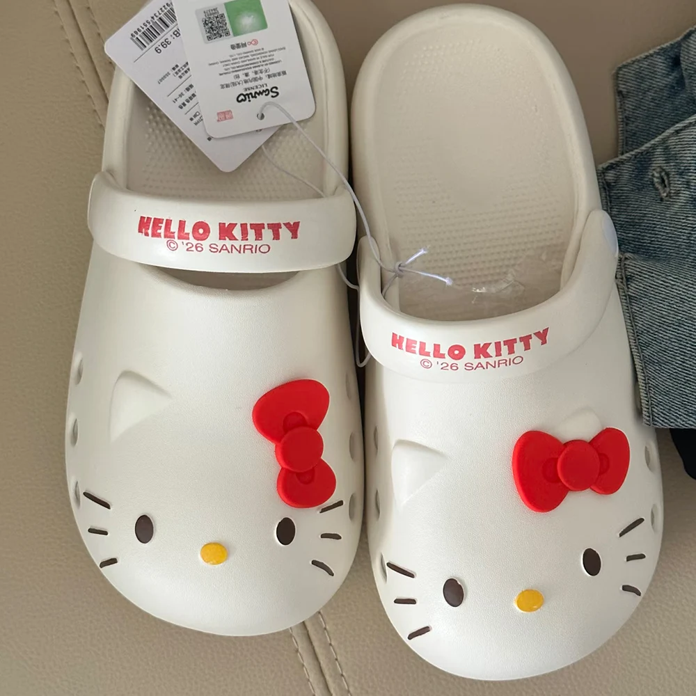 Sanrios Hello Kitty Women Cool Slippers Summer Indoor Eva Anti Slip Breathable Thick Soled Cartoon Girl Student Beach Slippers
Sanrios Hello Kitty Women Cool Slippers Summer Indoor Eva Anti Slip Breathable Thick Soled Cartoon Girl Student Beach Slippers