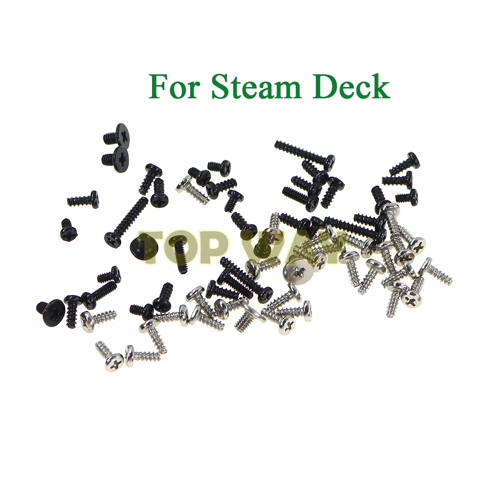 50sets Metal Screws Game Console Back Cover Rear Housing Screws Kit for Steam Deck Repairing Part Gaming Accessories
50sets Metal Screws Game Console Back Cover Rear Housing Screws Kit for Steam Deck Repairing Part Gaming Accessories
