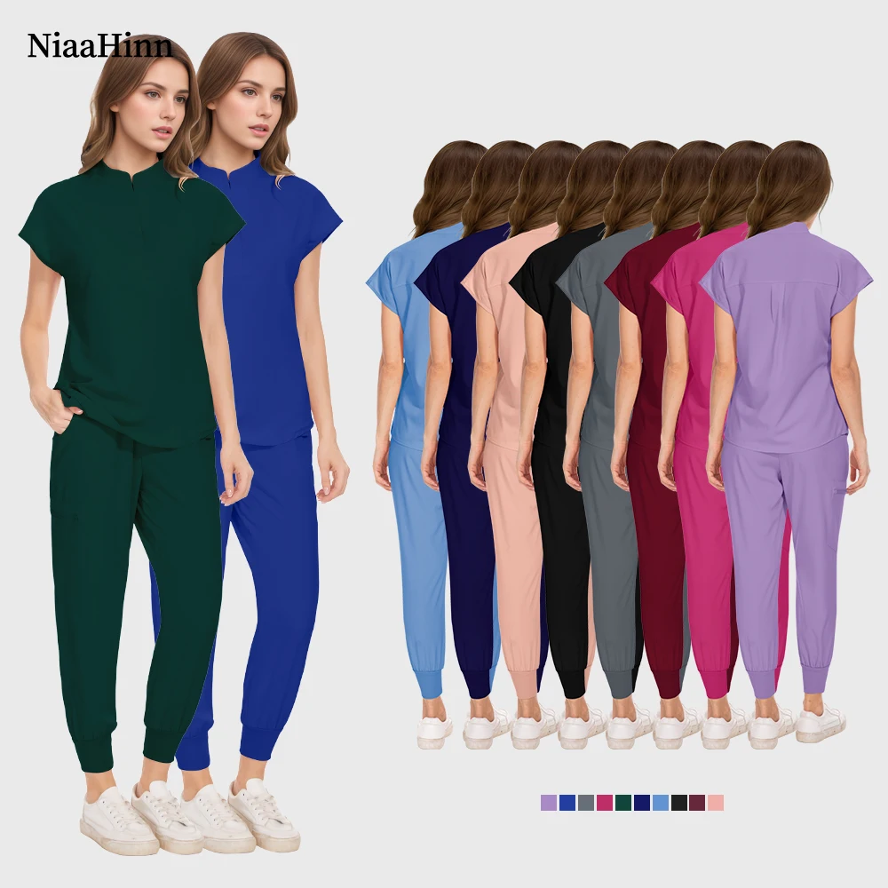Niaahinn Doctor Scrub Set Wholesale Medical Uniform Women Jogger Set Hospital Nurse Accessories Operating Room Surgical Workwear
Niaahinn Doctor Scrub Set Wholesale Medical Uniform Women Jogger Set Hospital Nurse Accessories Operating Room Surgical Workwear