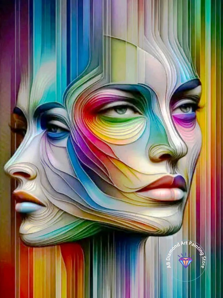 Abstract Lady Portrait AB Diamond Painting Kit Square Round Diamond 5D DIY Mosaic Handmade Art Adult Exquisite Gift Home Decor
Abstract Lady Portrait AB Diamond Painting Kit Square Round Diamond 5D DIY Mosaic Handmade Art Adult Exquisite Gift Home Decor