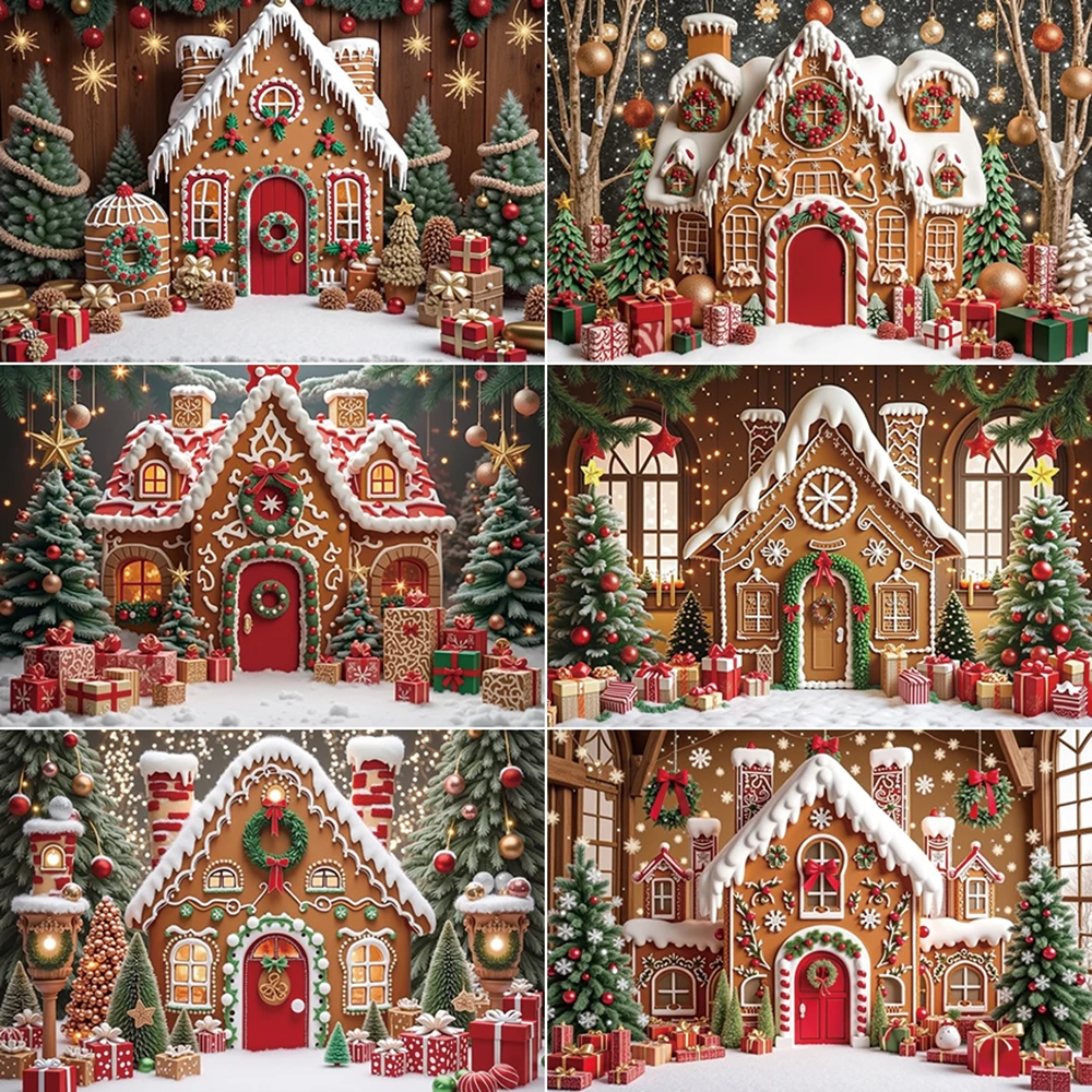 MOON.QG Children Christmas Gingerbread Houses Backdrops Large Pine Tree New Year Decor Background 2025 Photography Studio Props
MOON.QG Children Christmas Gingerbread Houses Backdrops Large Pine Tree New Year Decor Background 2025 Photography Studio Props
