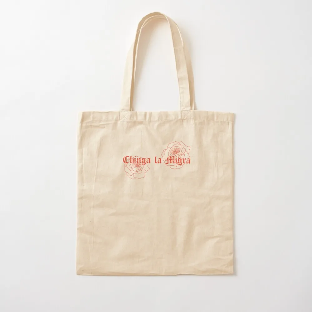 Red Rose Chinga La Migra Tote Bag supermarket folding bag Canvas custom bags shopper bag woman
Red Rose Chinga La Migra Tote Bag supermarket folding bag Canvas custom bags shopper bag woman