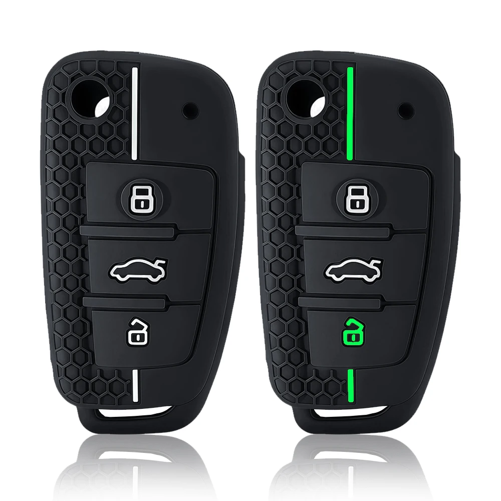 New Silicone Key Case Cover Shell for Audi A4 B7 A6 C6 4f 8v A3 8p A1 A3 Remote Key Holder Jacket Accessories Fob Accessories
New Silicone Key Case Cover Shell for Audi A4 B7 A6 C6 4f 8v A3 8p A1 A3 Remote Key Holder Jacket Accessories Fob Accessories