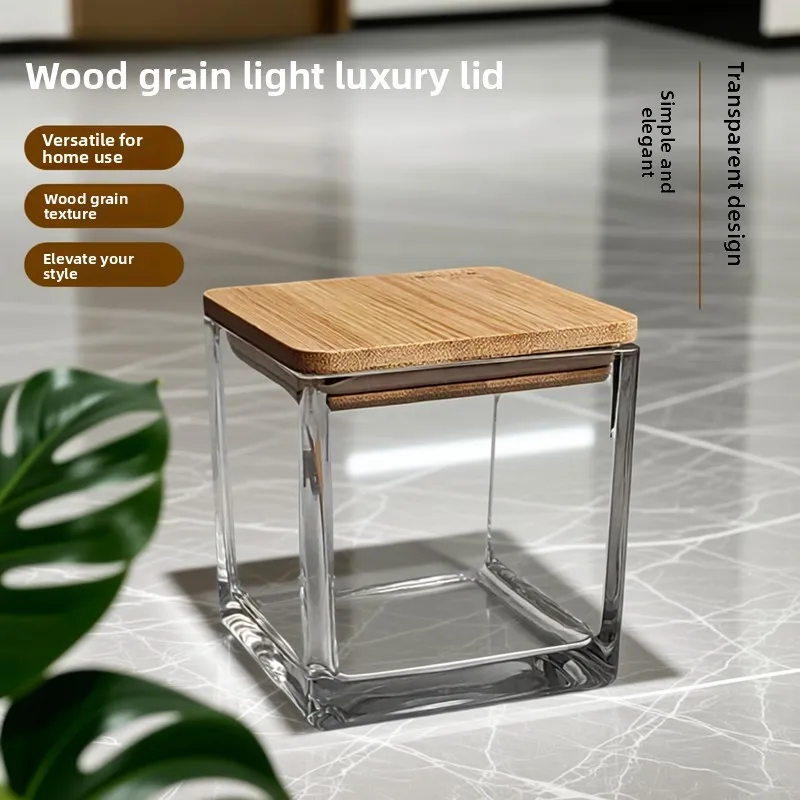 Square Glass Bowl Transparent Candy Storage Box with Lid Food Storage Container Rectangular Shape Kitchen Storage Bottle
Square Glass Bowl Transparent Candy Storage Box with Lid Food Storage Container Rectangular Shape Kitchen Storage Bottle