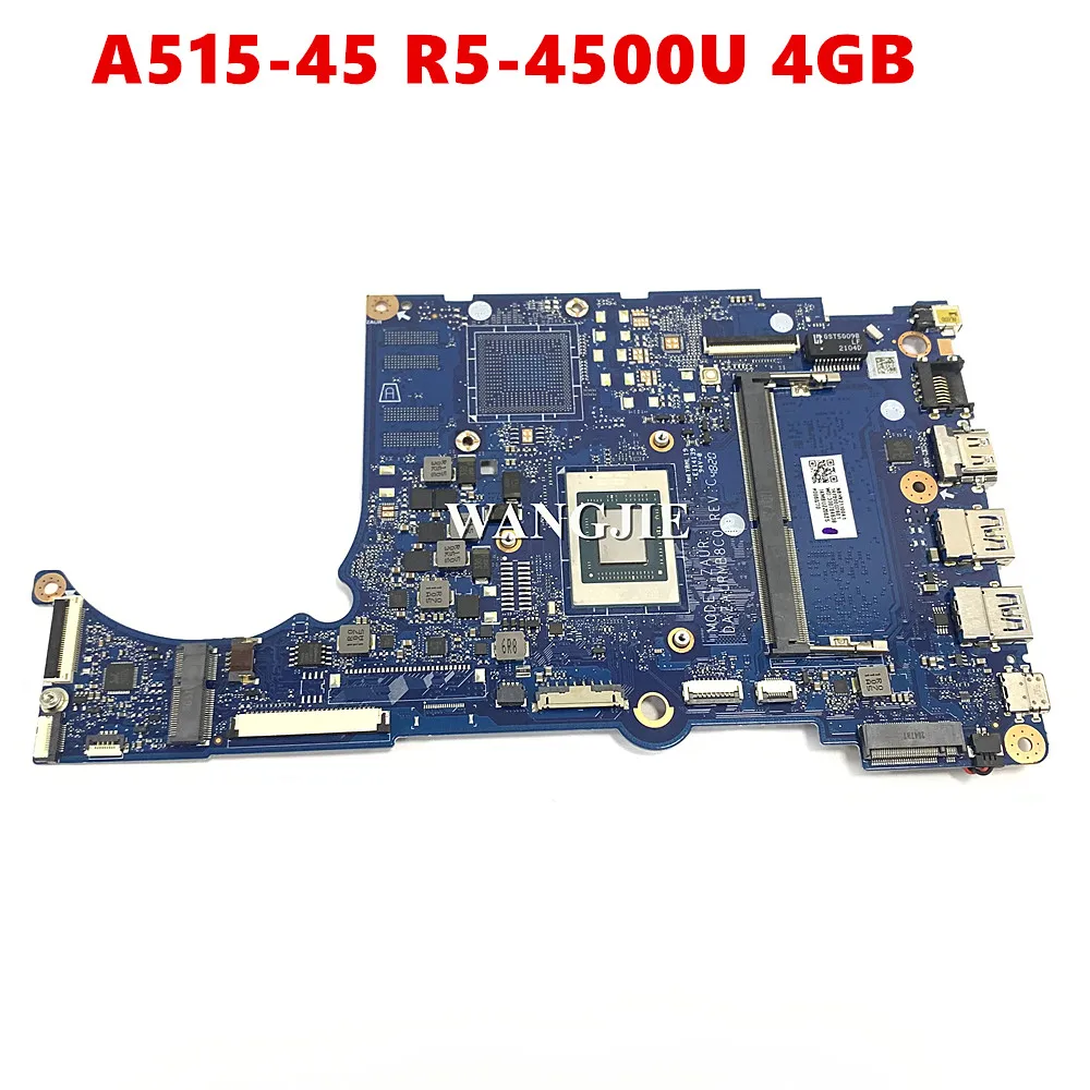DAZAURMB8C0 для Acer Aspier A515-45 A515-44, материнская плата для ноутбука ZAUR R5-4500U, 4 ГБ NBHYZ11004, 100% рабочая
DAZAURMB8C0 для Acer Aspier A515-45 A515-44, материнская плата для ноутбука ZAUR R5-4500U, 4 ГБ NBHYZ11004, 100% рабочая