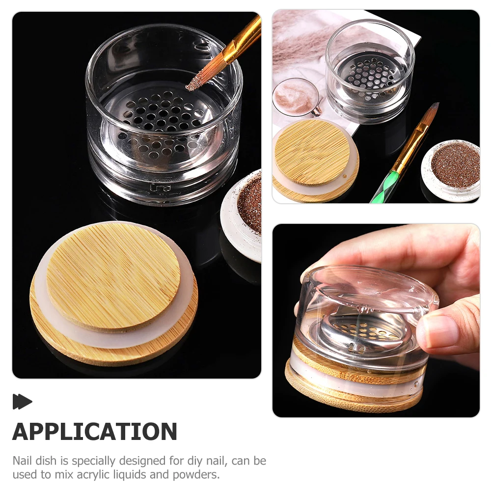 3 pcs Glass Dappen Dish With Lid Nail Powder Holder For Acrylic Nails Manicure Liquid Bowl Tool Supplies Dappen Dish For Nail 
3 pcs Glass Dappen Dish With Lid Nail Powder Holder For Acrylic Nails Manicure Liquid Bowl Tool Supplies Dappen Dish For Nail