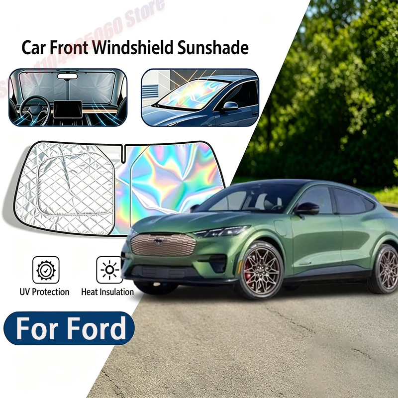 For Ford Mustang Mach E CX727 2021-2026 2024 Car Sun Visor Auto Front Windshield Sunshade Heat Insulation Summer Accessories
For Ford Mustang Mach E CX727 2021-2026 2024 Car Sun Visor Auto Front Windshield Sunshade Heat Insulation Summer Accessories