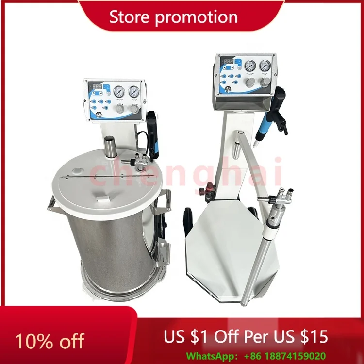 LITONE Industrial Manual Electrostatic Spray Powder Coating Machine K1F K1B for Spraying Paint Metal
LITONE Industrial Manual Electrostatic Spray Powder Coating Machine K1F K1B for Spraying Paint Metal