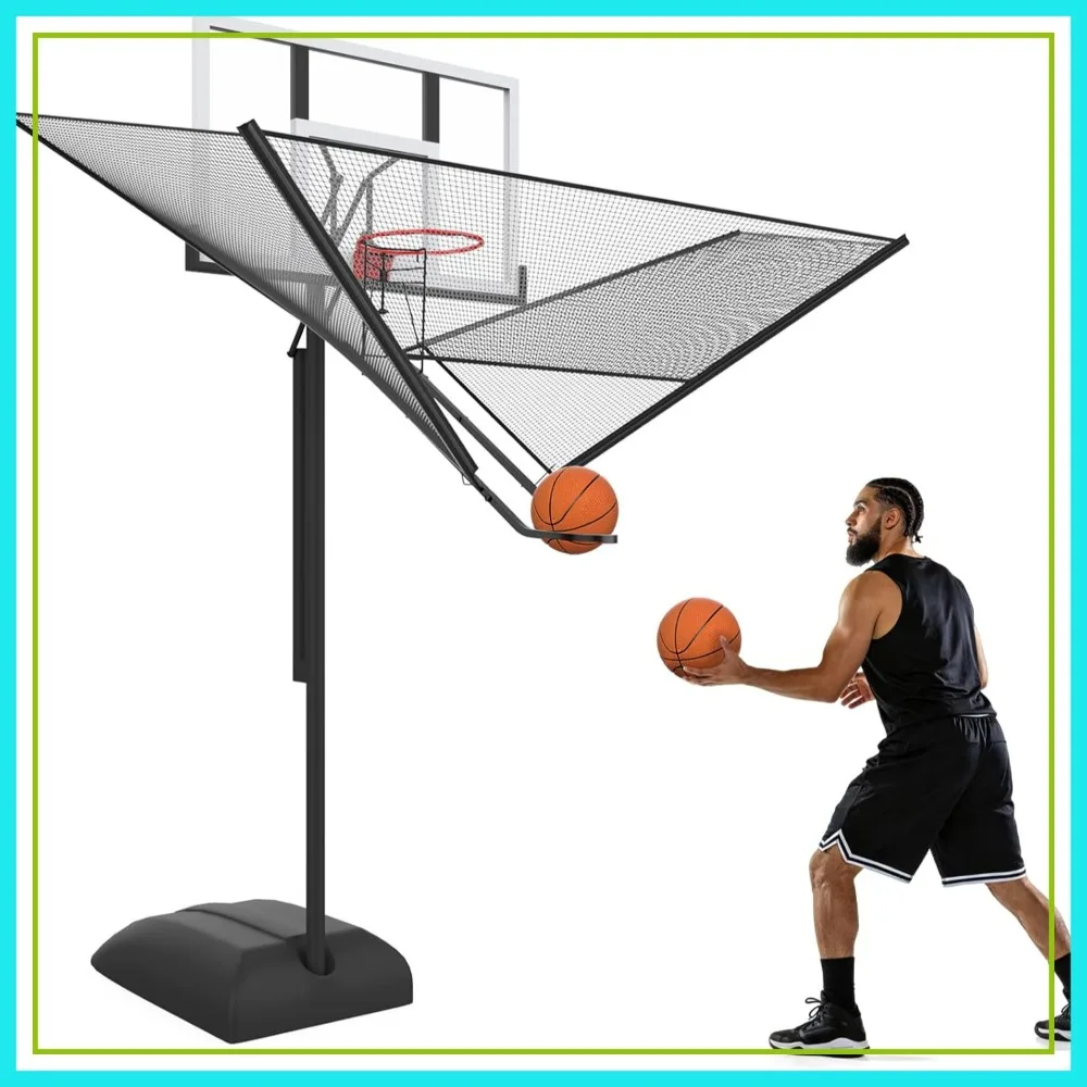 Upgrade Basketball Shot Trainer with Net Return, Heavy Duty Rebounder for 18" Rim, Outdoor Indoor
Upgrade Basketball Shot Trainer with Net Return, Heavy Duty Rebounder for 18" Rim, Outdoor Indoor