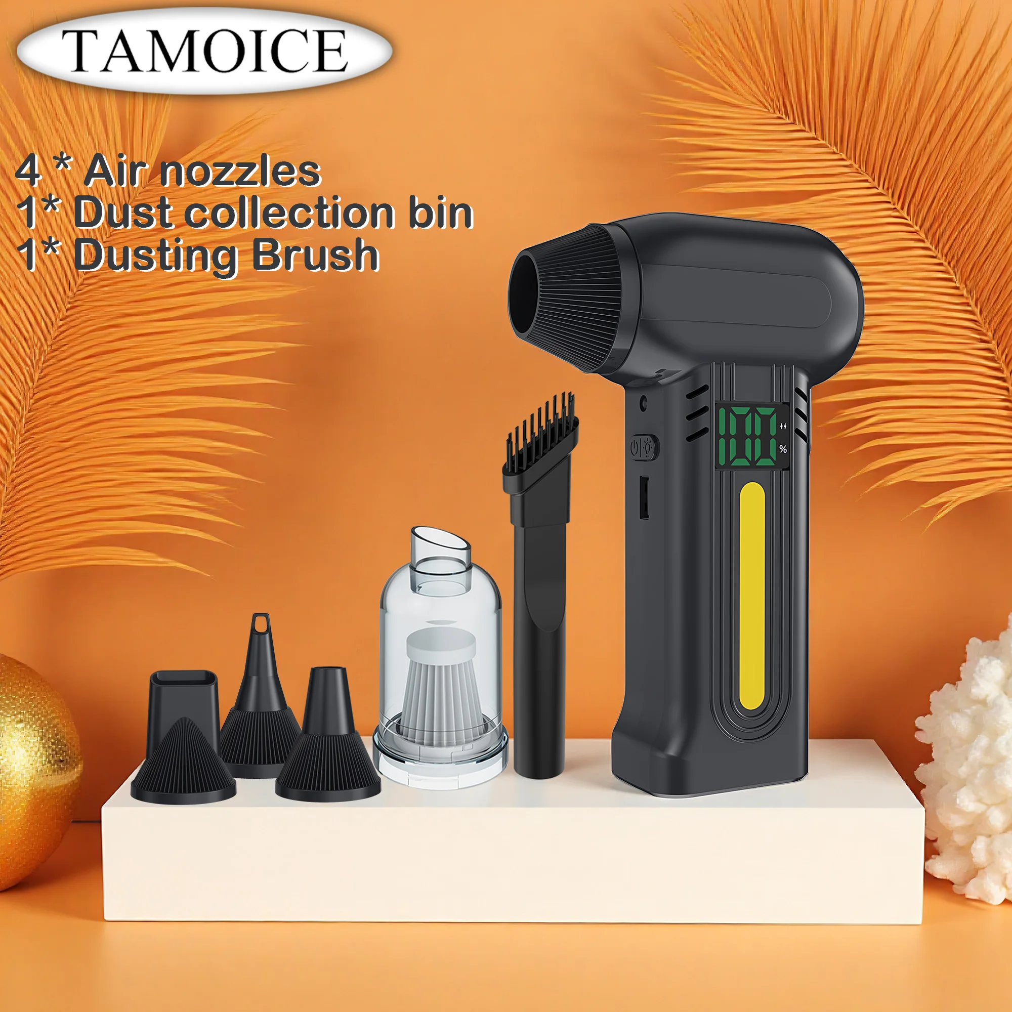 Высокомощный вентилятор для удаления пыли с частотой вращения 90000 об/мин. Лучший подарок для ваших друзей, чтобы отдохнуть и убежать от жары летом.
Высокомощный вентилятор для удаления пыли с частотой вращения 90000 об/мин. Лучший подарок для ваших друзей, чтобы отдохнуть и убежать от жары летом.