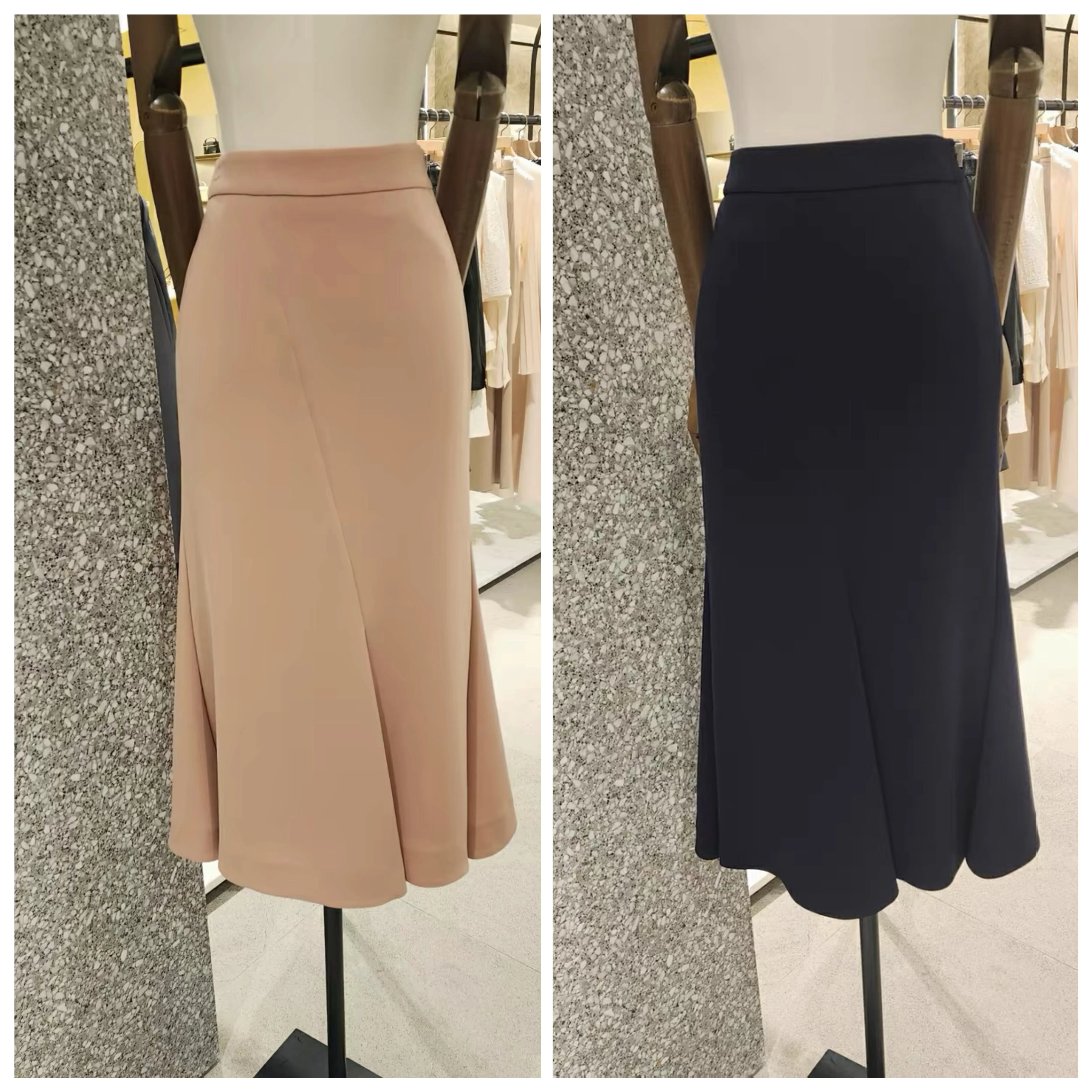 Elegant A-Line Midi Skirt High Waist Polyester Fiber Asymmetric Splicing Loose Fit Commuter Friendly Women's Skirt
Elegant A-Line Midi Skirt High Waist Polyester Fiber Asymmetric Splicing Loose Fit Commuter Friendly Women's Skirt
